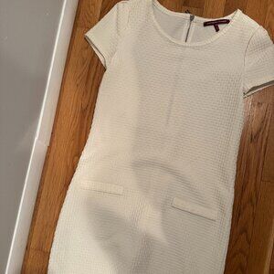 Comptoir des Cotonniers white mini dress